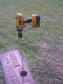 No bending over while cleaning the marker vases out