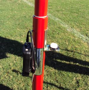 Clegg Impact Tester / Clegg Decelerometer shown with Turf-Tec Level