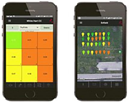 SpecConnect App Showing Grid Mode (Free) Freeform Mode (Yearly Subscription)