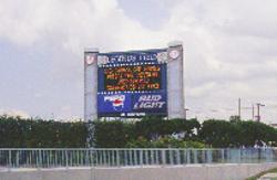 September 2002, Florida Turfgrass Show in Tampa, Florida.  I led a tour of the Yankees "Legends Field".  The spring training facility and stadium for the Yankees.  Jamie Boyton of One Source Management and Richie Andrews, Sports Turf Manager.