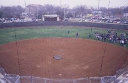 Southwest Texas University in San Marcos, TX.  This is their women's softball stadium.  Steve Nunez is Supervisor of Sports Field Management.