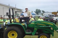 June also brought the Gulf Coast Turfgrass Expo and Field Day in Jay Florida.  This is Dr. Bryan Unruh from the University of Florida, IFAS welcoming the group.