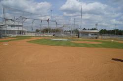 This on of the baseball fields at the City of Callaway we toured.  It has a 419 bermudagrass infield and outfield and is maintained by the city.